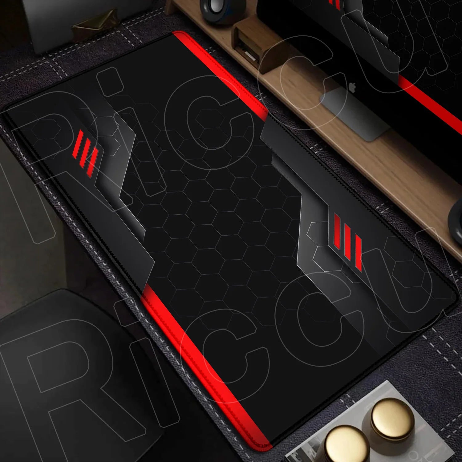 Premium HD Sci-Fi Gaming Mouse Pad - Large Desk Mat