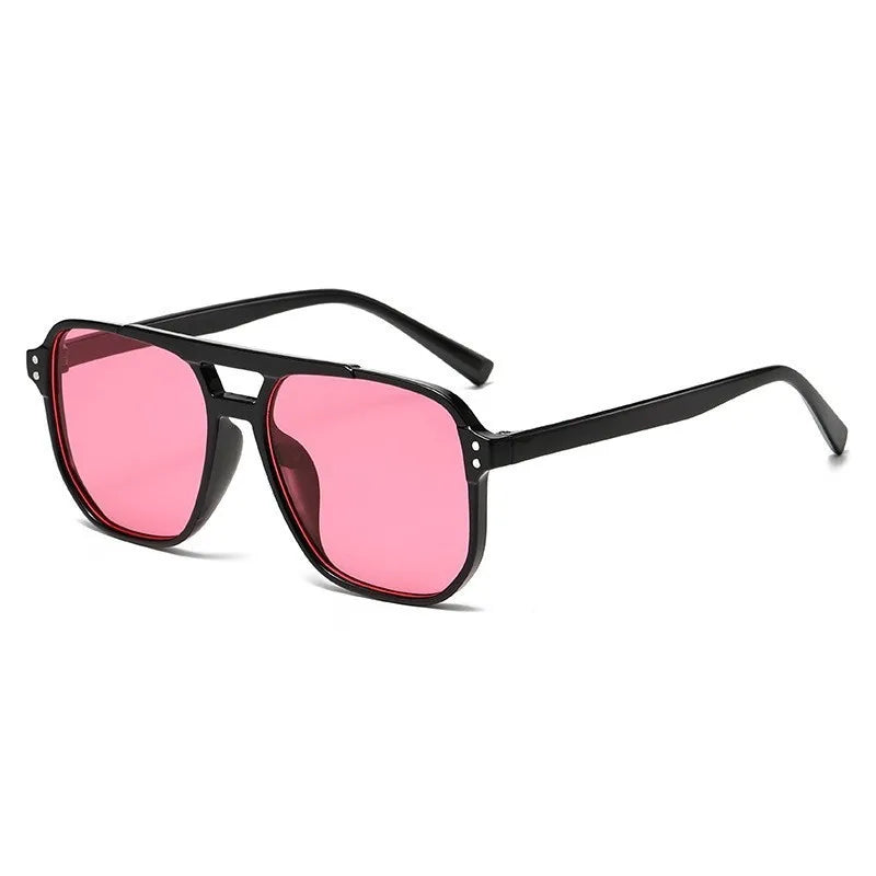 Elegant Double Beam Pilot Women Sunglasses UV400