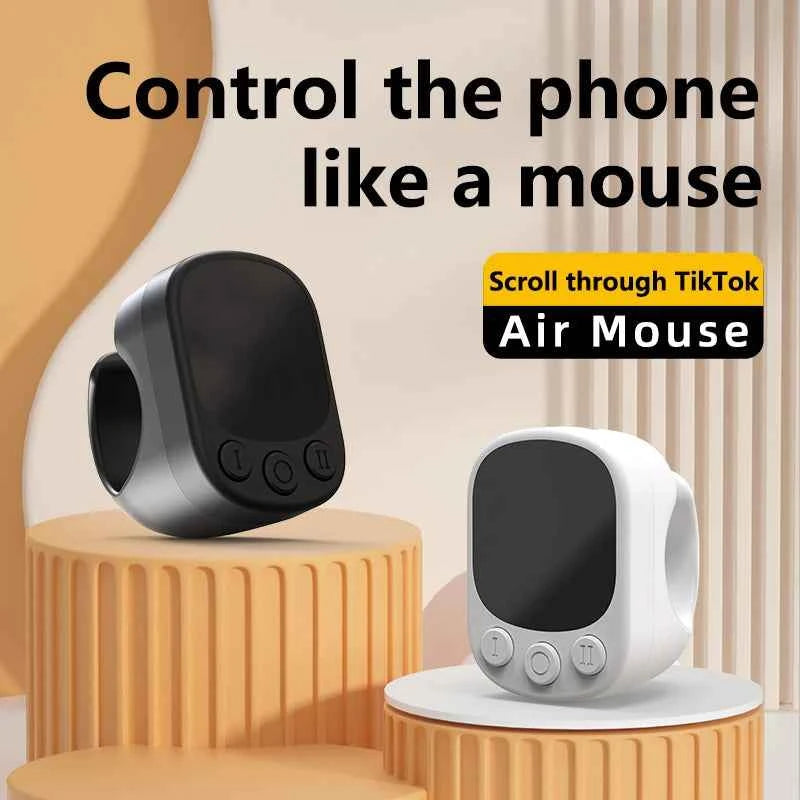 Smart TikTok Scrolling Ring - Wireless Bluetooth Camera Shutter