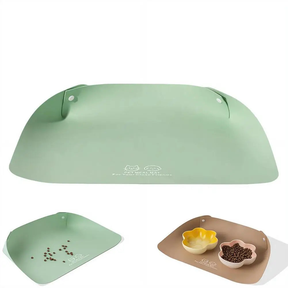 Premium Waterproof Pet Feeding Mat - Anti-Spill & Non-Slip