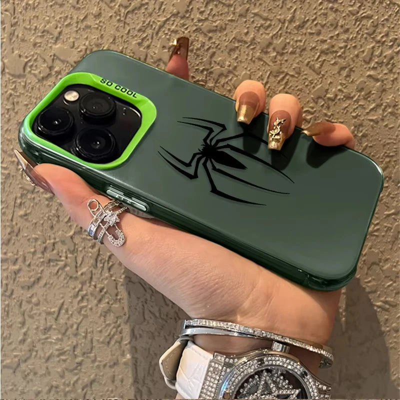 Spider Man Frosted Acrylic Phone Case - Protective Cover