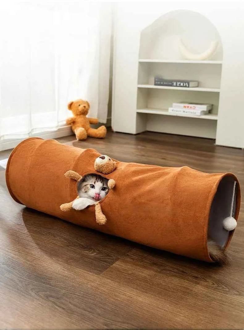 Premium Cat Bed - Plush Comfort & Breathable Design