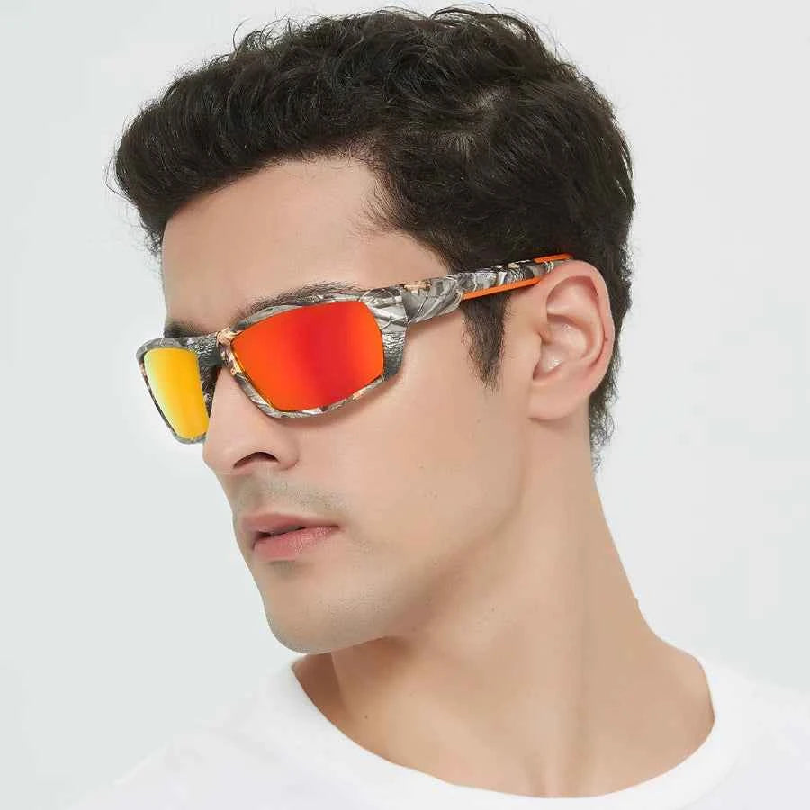 Vintage Fashion Sport Sunglasses Men Women Fishing Running Cycling Mountaineering Sun Glasses Unisex Eyewear