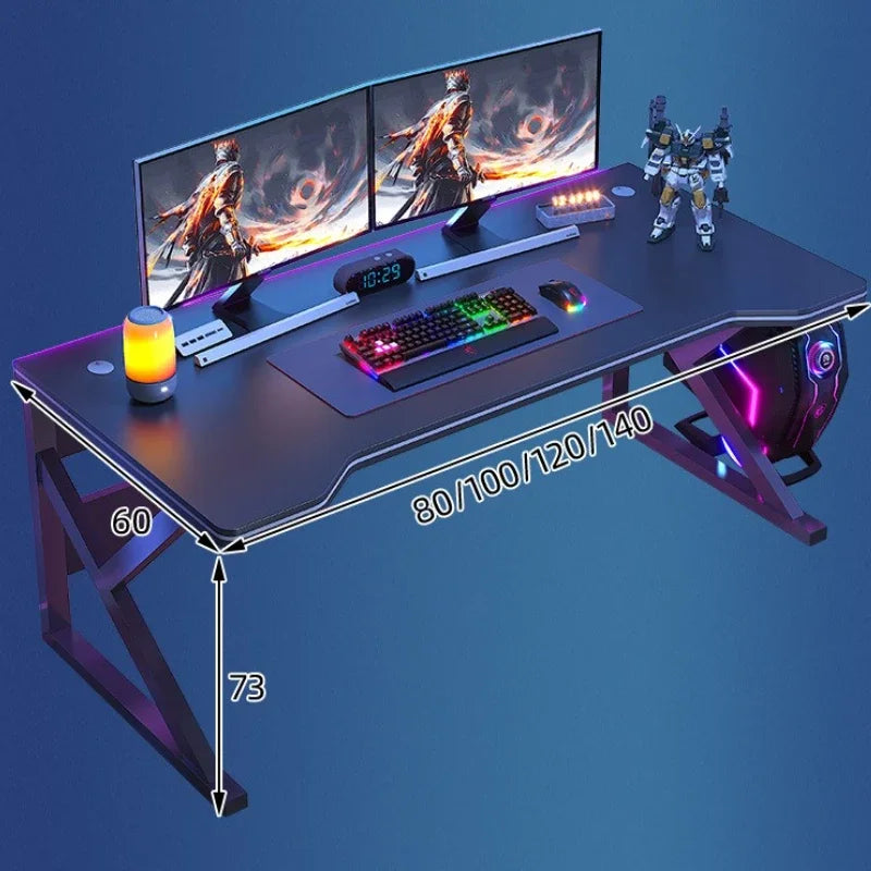 Premium Standing Computer Desk - Ergonomic Steel Frame Design