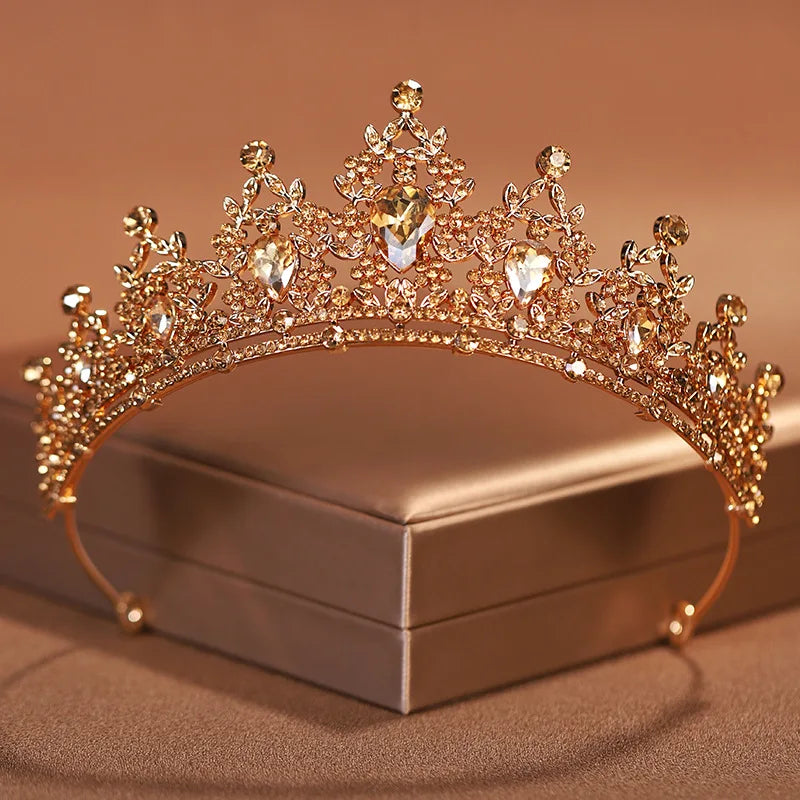 Luxury Bridal Tiaras and Crowns - Elegant Princess Headpiece