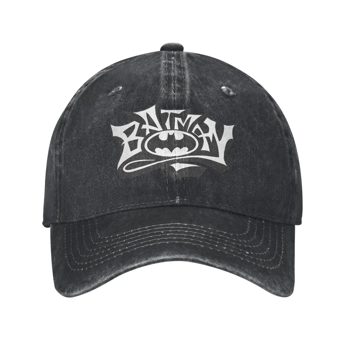 Classic Distressed Denim Baseball Cap - Unisex Unstructured Soft Hat