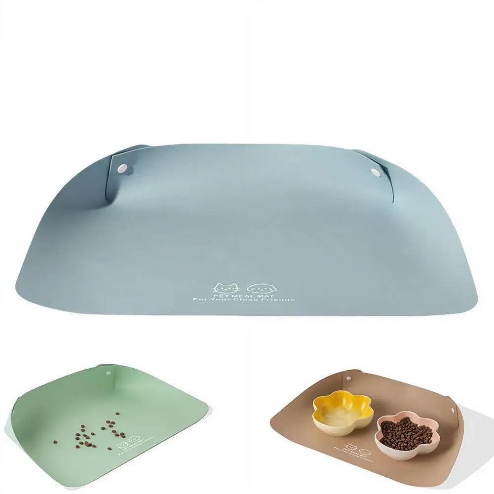 Premium Waterproof Pet Feeding Mat - Anti-Spill & Non-Slip