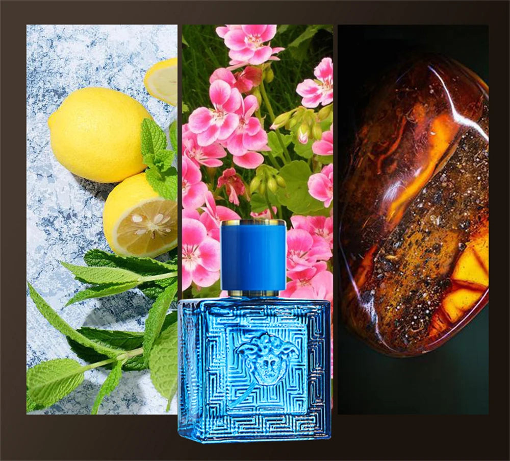 Elegant Men Perfume Gift Set - 3pc Lasting Fragrance