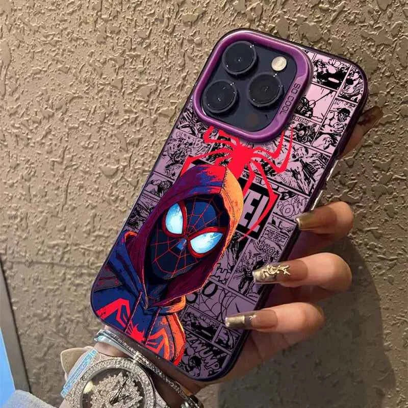 Durable Spiderman Phone Case - Anti Fall Matte Back Cover
