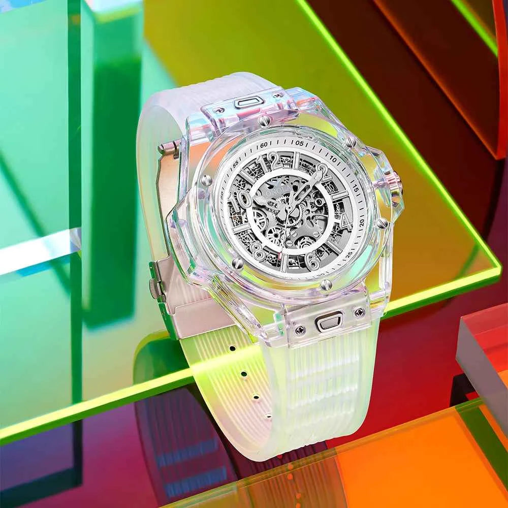 Premium Men's Automatic Luxury Watch - Waterproof & Fashionable