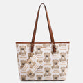 Elegant Women's Shoulder Bag - Chic Cross Pattern