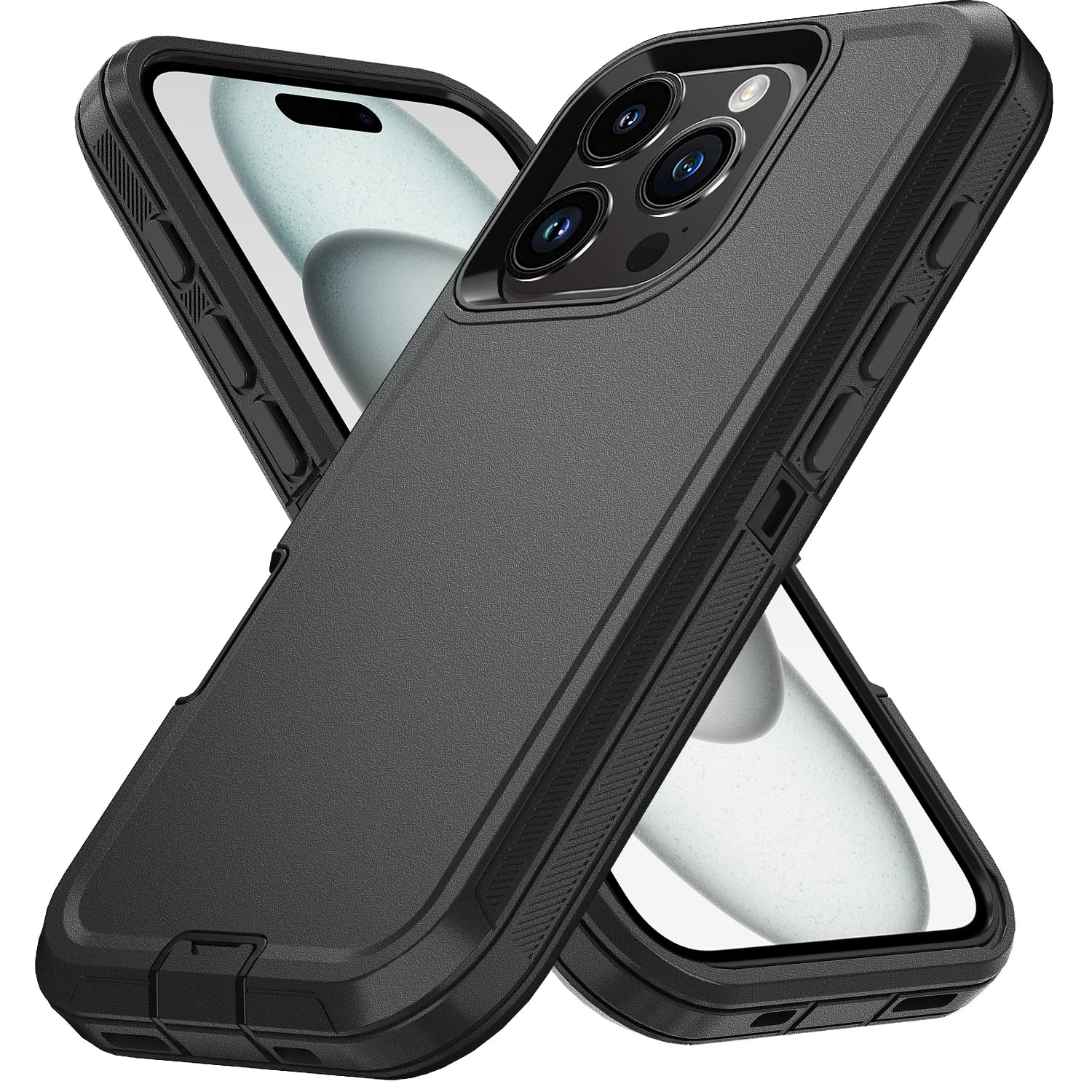 Premium Shockproof iPhone Case - Defender Hard PC+TPU Cover