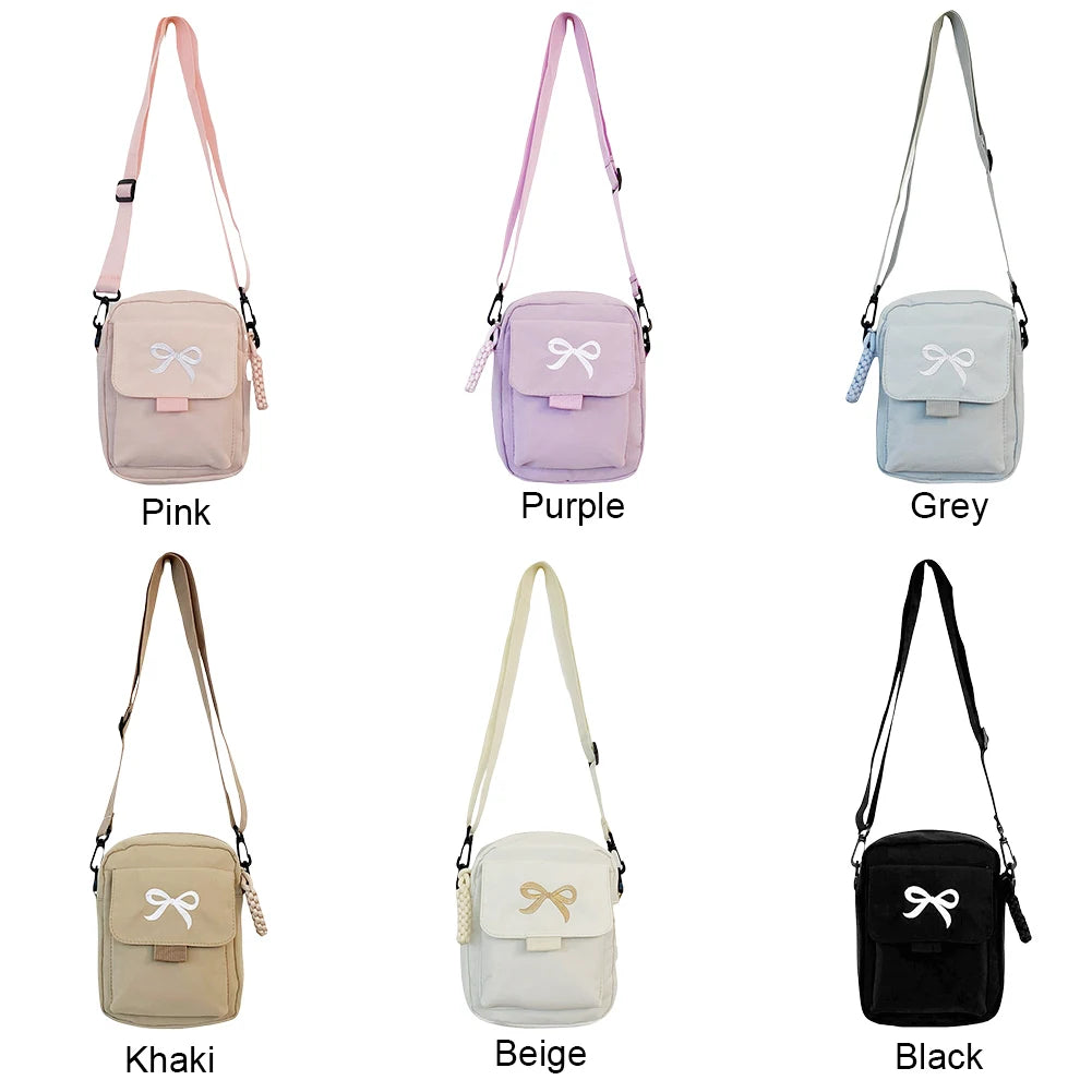 Elegant Bow Shoulder Bag - Chic Satchel