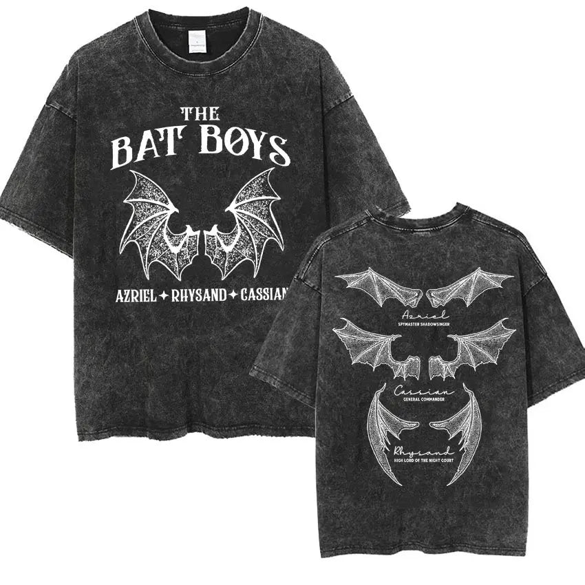 Vintage Washed Acotar T-Shirt - Oversized Graphic Tee