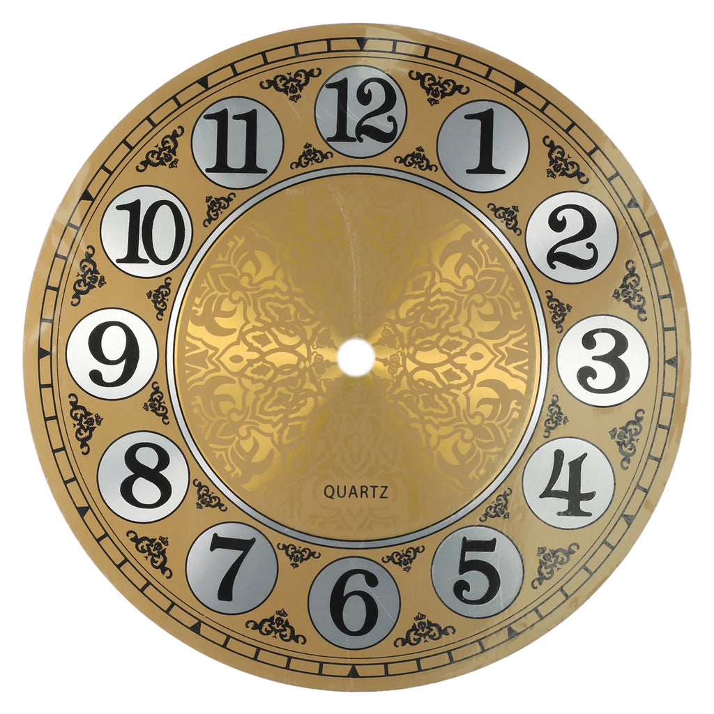 Premium Aluminium Clock Dial - 180mm Arabic Numerals