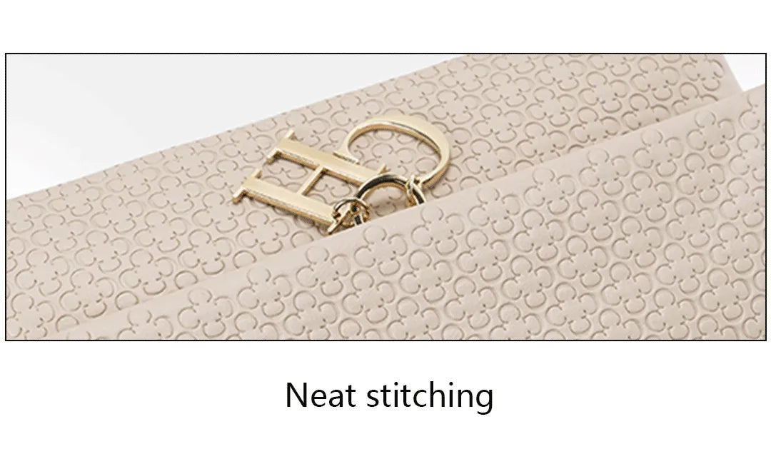 Elegant Women's Shoulder Bag with Detachable Chain