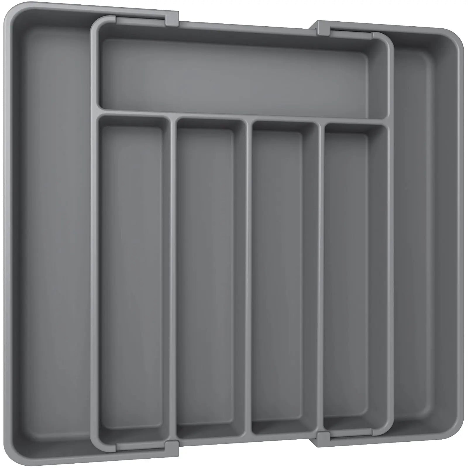 Premium Expandable Drawer Organizer - Adjustable Utensil Tray