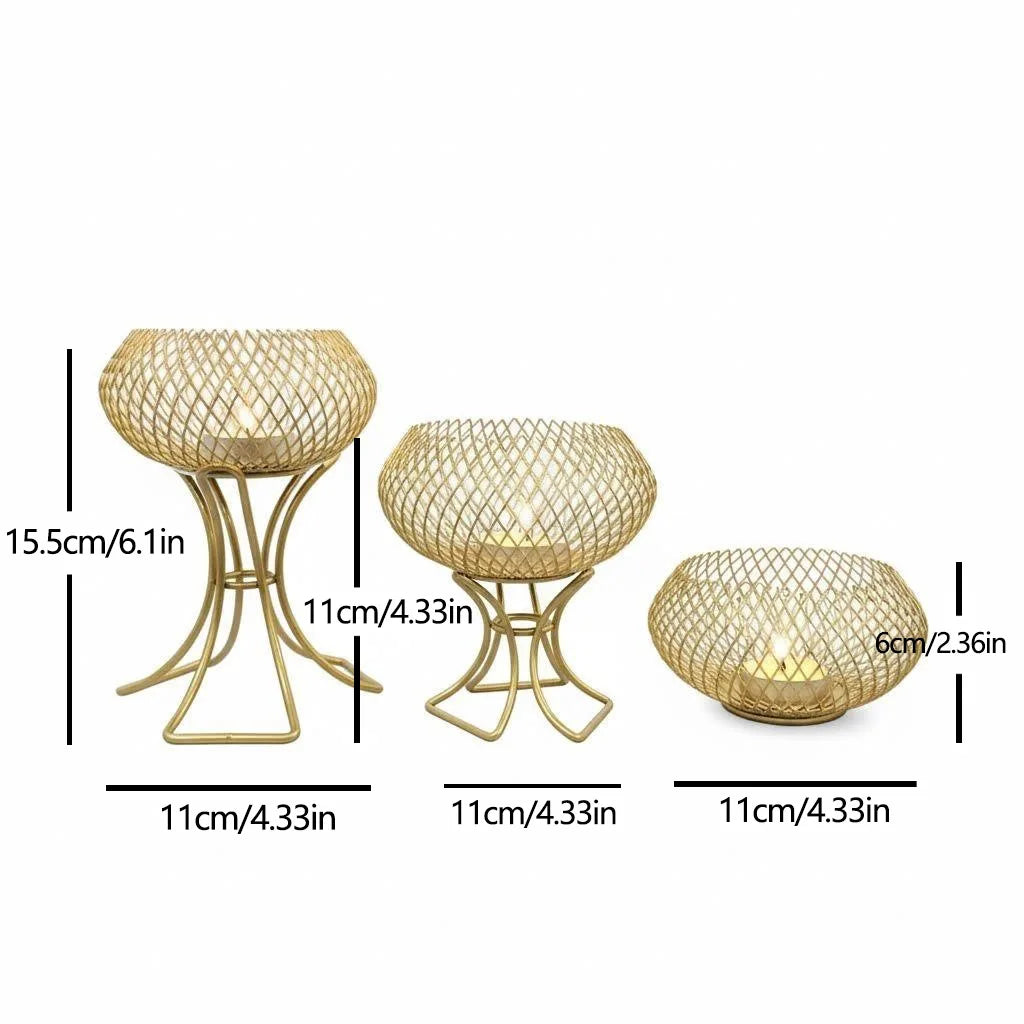 Premium Luxury Gold Lantern - Elegant Home Decor Accent