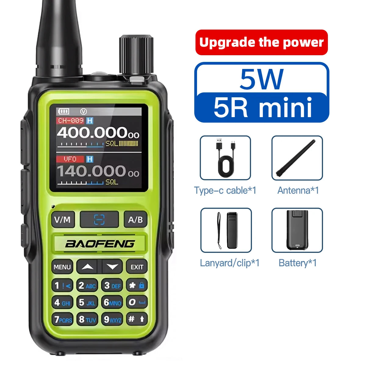 Professional Mini Walkie Talkie - Multi Band Amateur Radio