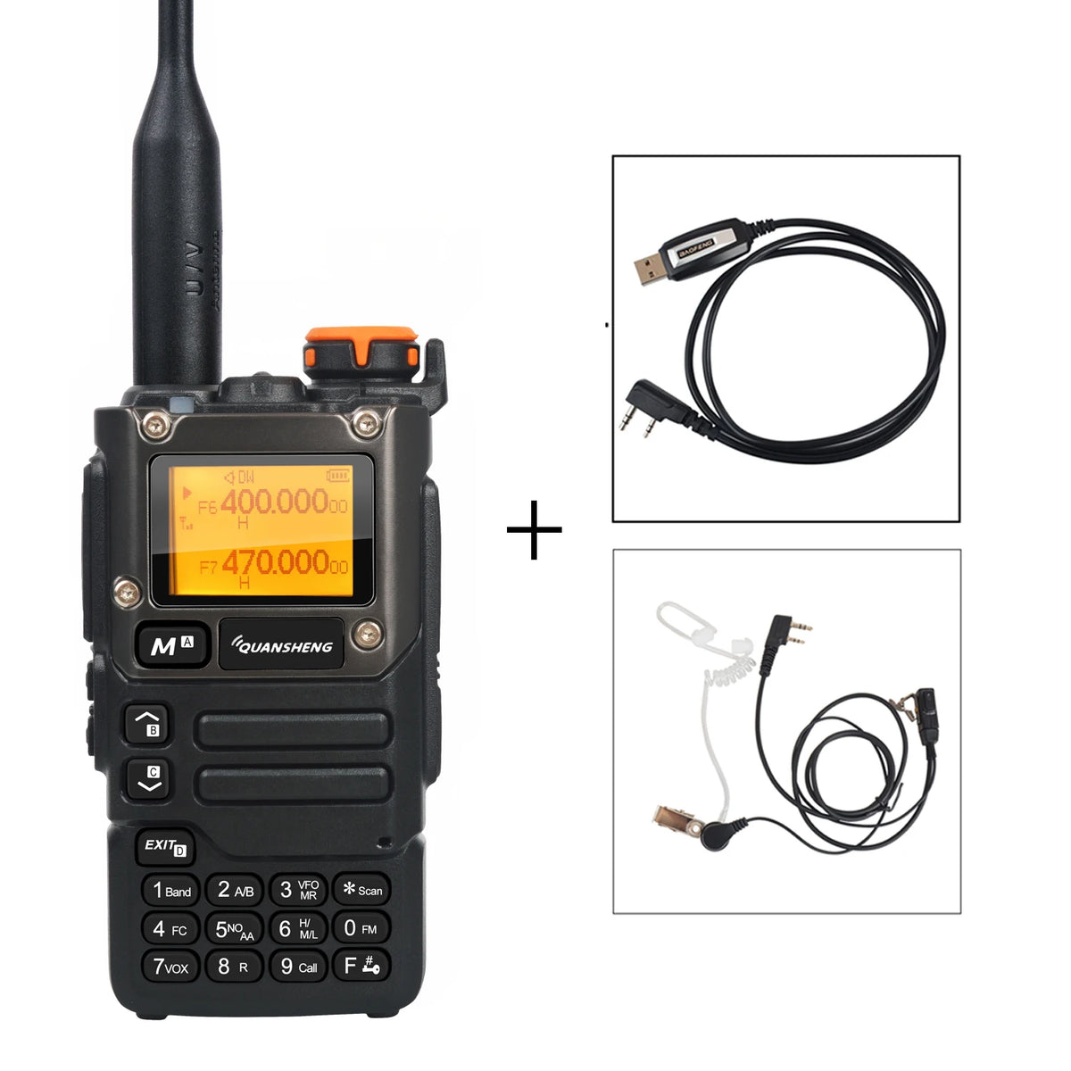 Professional Quansheng Walkie Talkie UV-K5(8) Air Band Radio