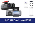 Professional 4K Dash Cam - Night Vision & Built-In Wi-Fi