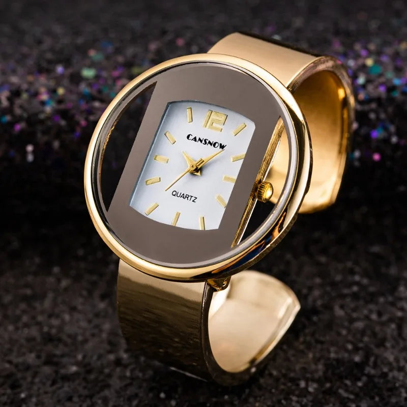 Elegant Ladies Bracelet Watch - Luxury Quartz Design