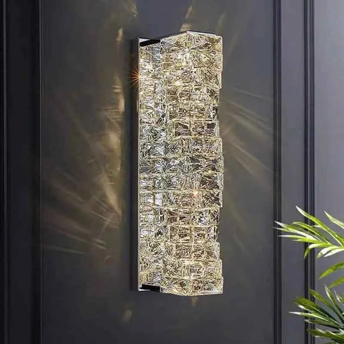 Elegant Luxury Crystal Wall Lamp - Modern Minimalist Design