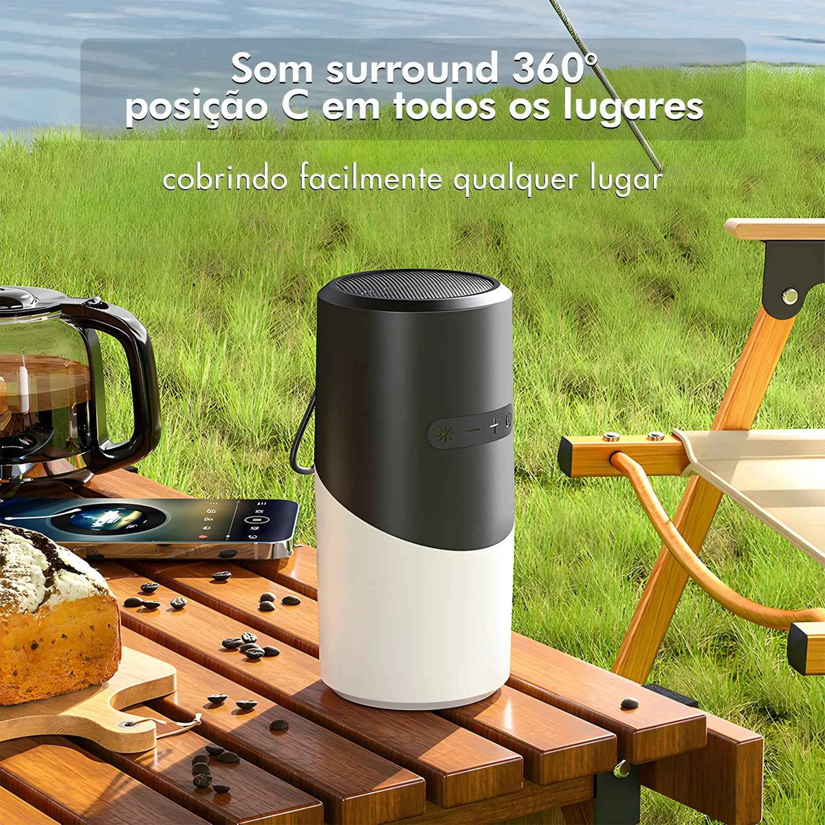 Premium Portable Bluetooth Speaker - Wireless Sound Box