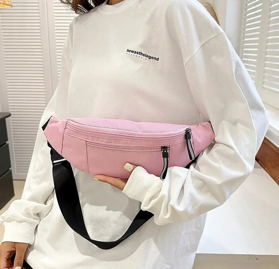 Premium Sports Fanny Pack - Hands-Free Travel & Workout