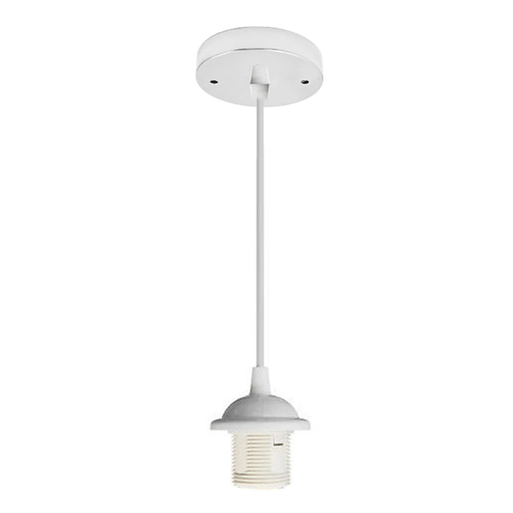Elegant Vintage Lamp Base - E27 Socket Pendant Holder