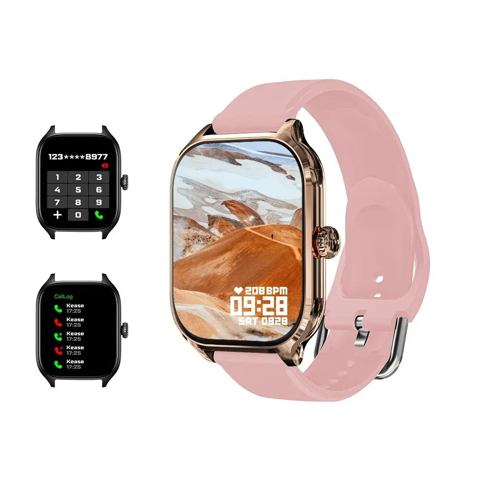 Smart Watch with 2.01 Inch HD Display & Bluetooth Calling