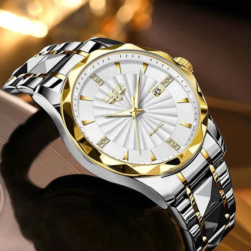Elegant Women's Luxury Quartz Watch - Waterproof & Luminous