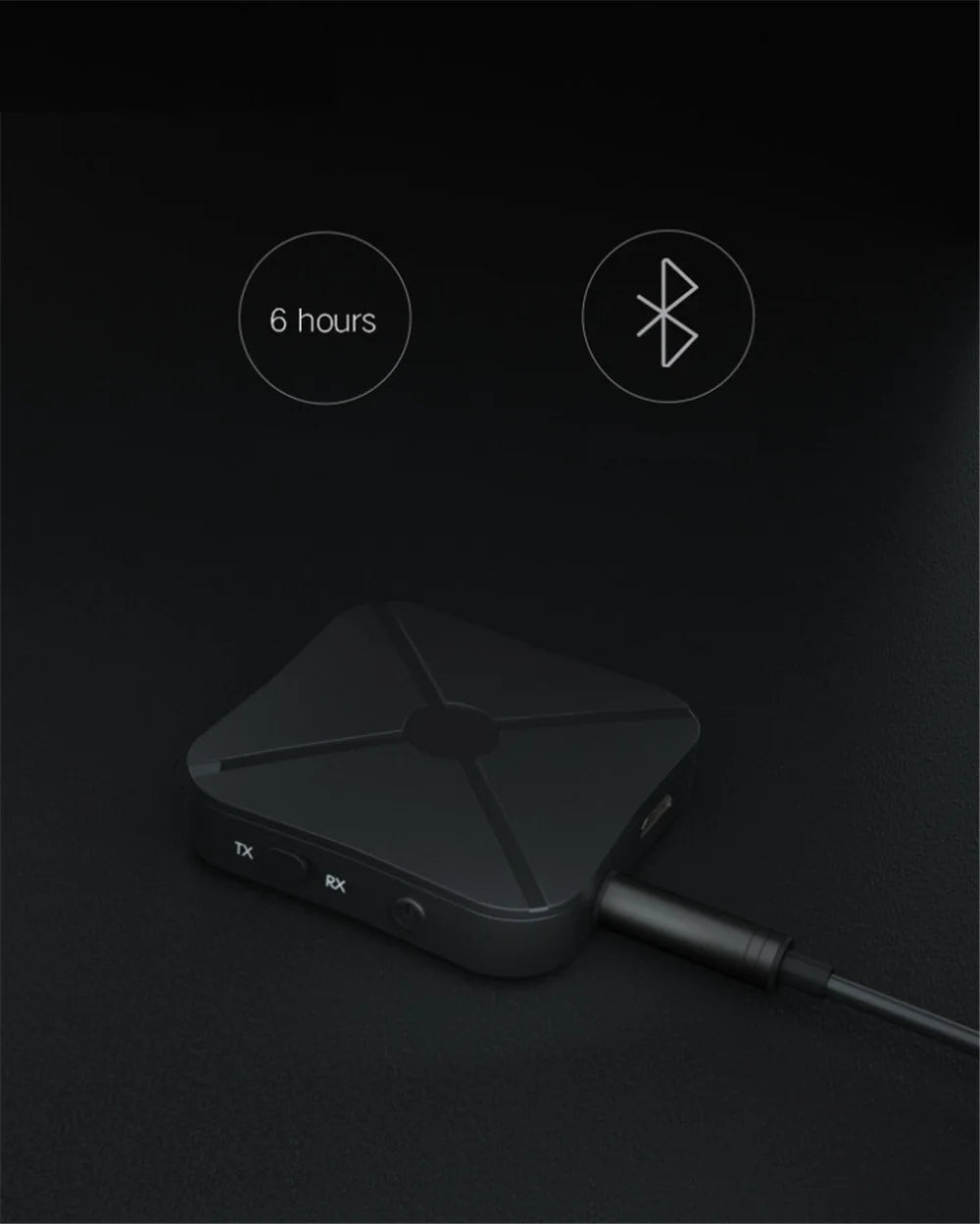Premium Bluetooth TV Headset with Wireless Adapter - Over-Ear TV Headphones