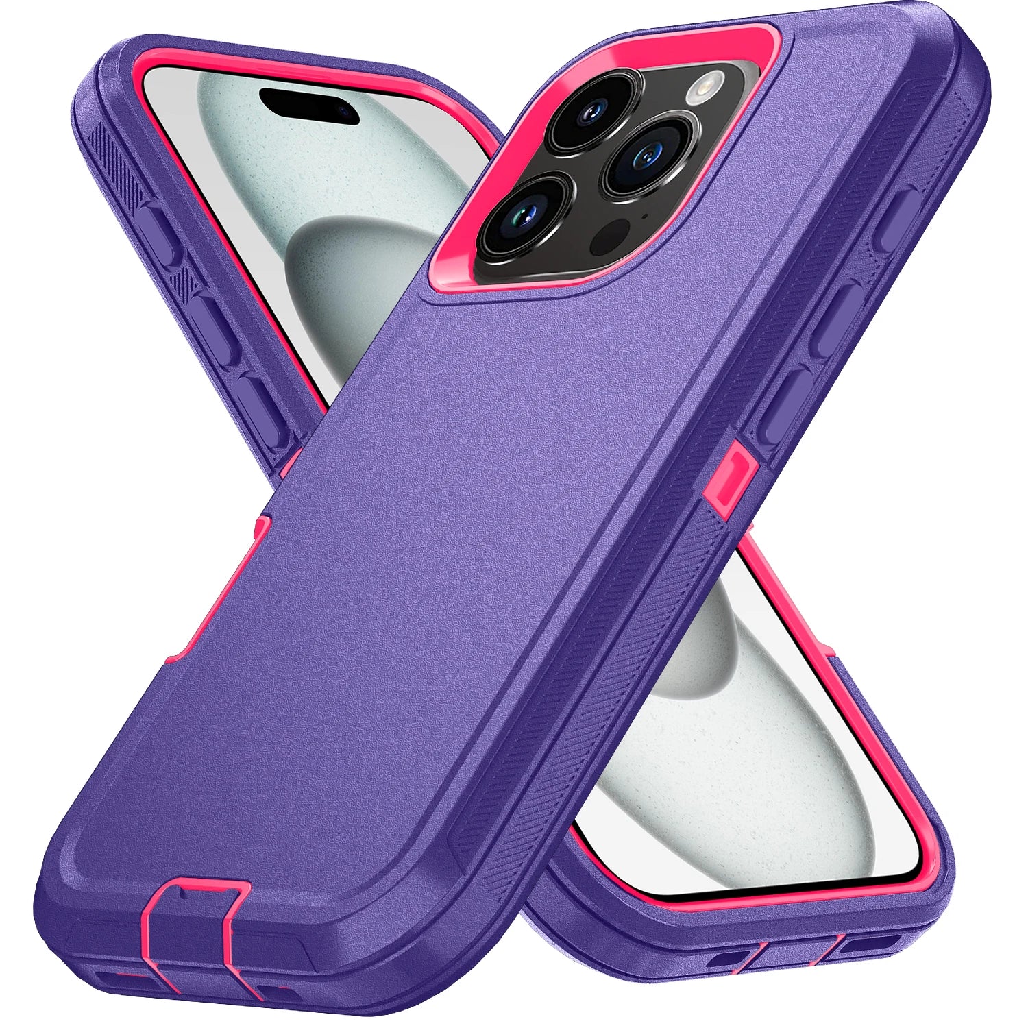 Premium Shockproof iPhone Case - Defender Hard PC+TPU Cover