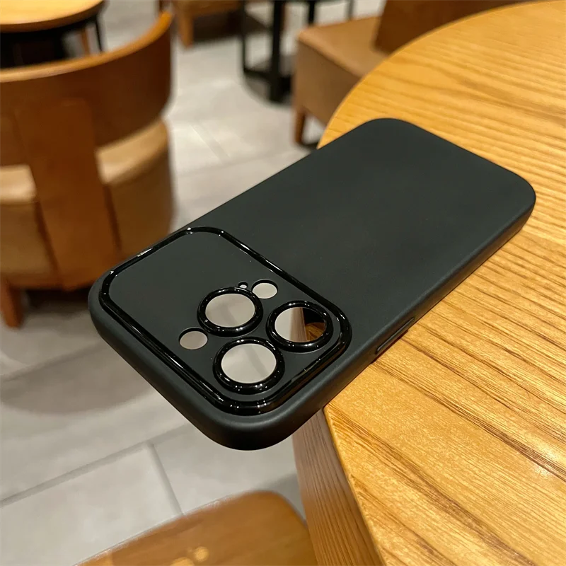 Luxury Matte Silicone Phone Case - Ultra Thin & Anti-Fingerprint