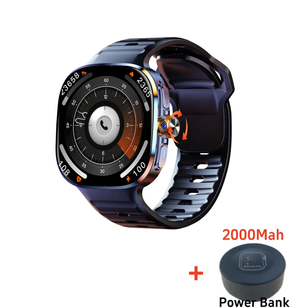 Ultimate 5G Smart Watch - 2.4 Inch AMOLED & Rotating Camera