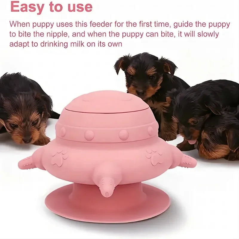 Premium Silicone Puppy Feeder - Multifunctional Pet Bottle
