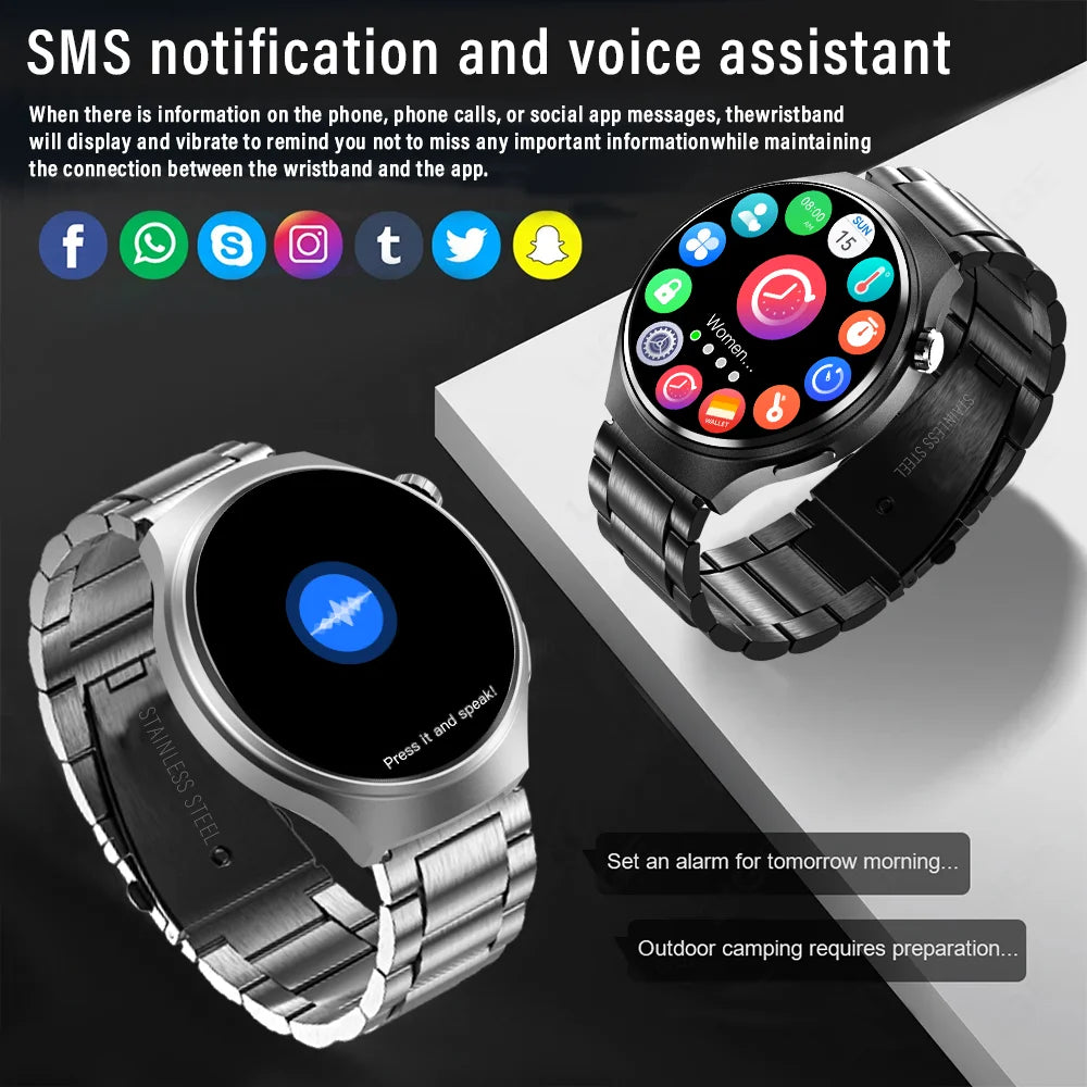 Premium Men's Smart Watch - HD Display & Bluetooth Calling
