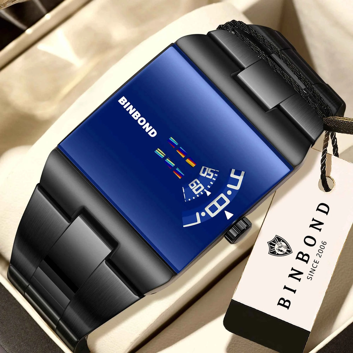 Luxury Men's Quartz Watch - Waterproof Sport Wristwatch