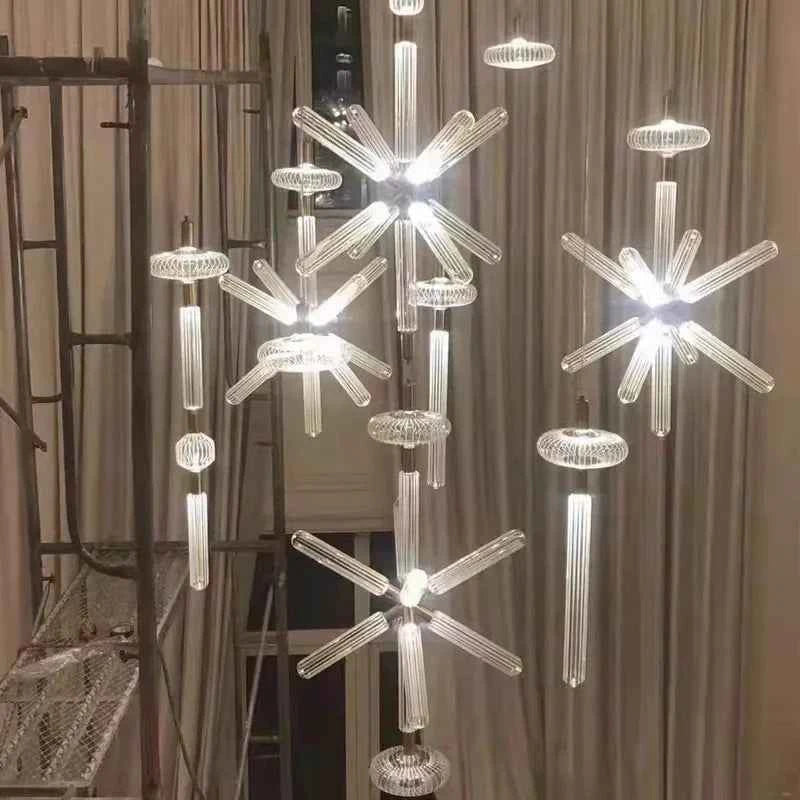 Nordic Luxury Art Glass Chandelier - Modern Pendant Light
