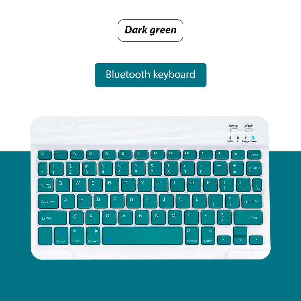 Premium Bluetooth Keyboard Mouse Set - Slim, Rechargeable & Universal