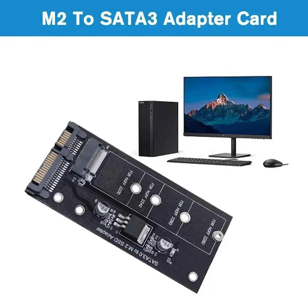 High-Efficiency M2 to SATA3 Adapter - 6 Gbps NGFF Converter