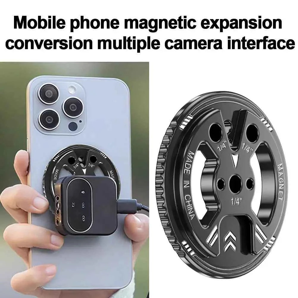 Professional Magnetic Adapter Ring - Secure Cold Shoe Mount