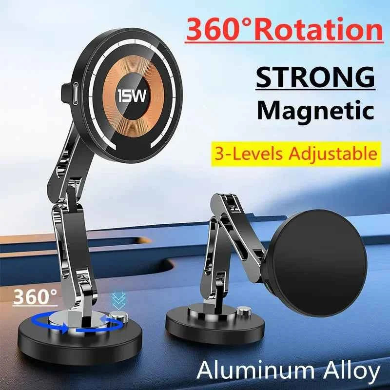 Premium Magnetic Car Wireless Charger Stand