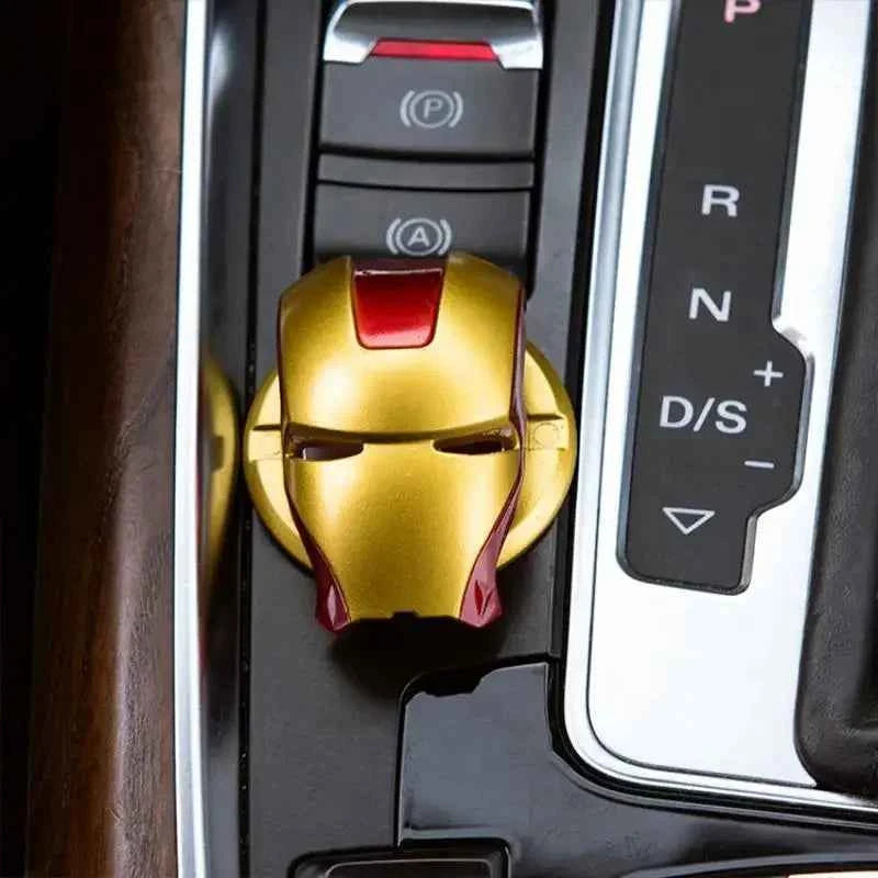Premium Anime Car Ignition Start Button Cover & Stickers