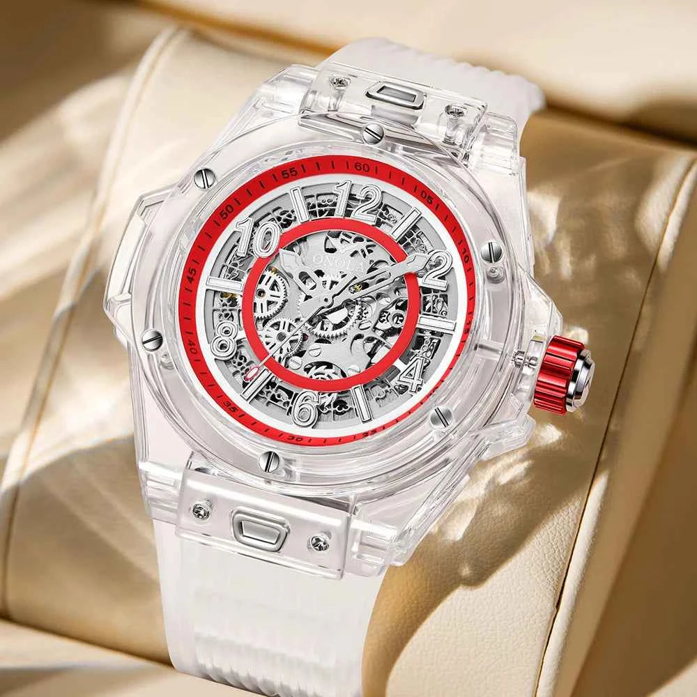 Premium Men's Automatic Luxury Watch - Waterproof & Fashionable