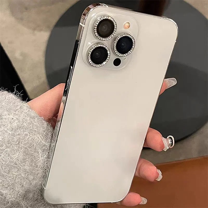 Luxury Diamond Camera Protector for iPhone - Glitter Lens Cap