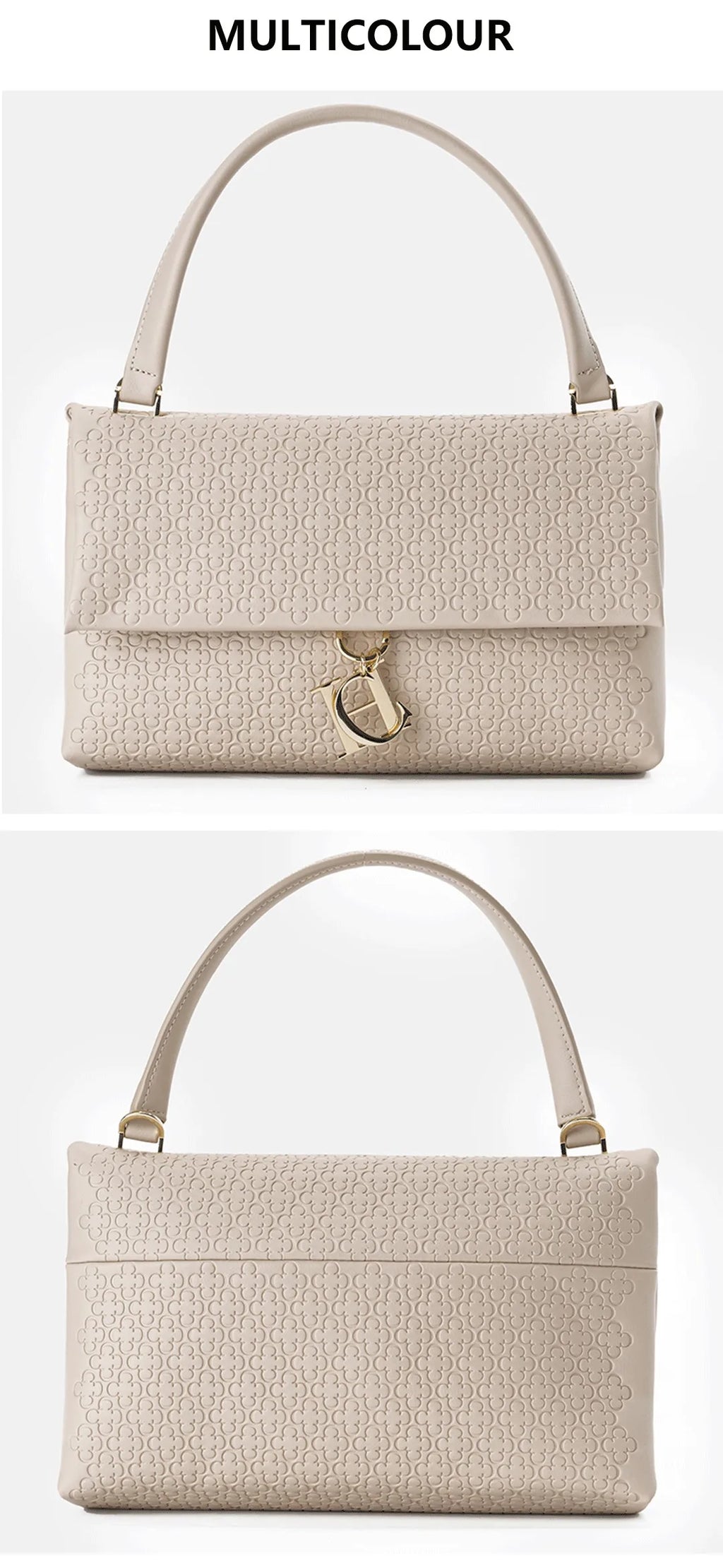 Elegant Women's Shoulder Bag with Detachable Chain