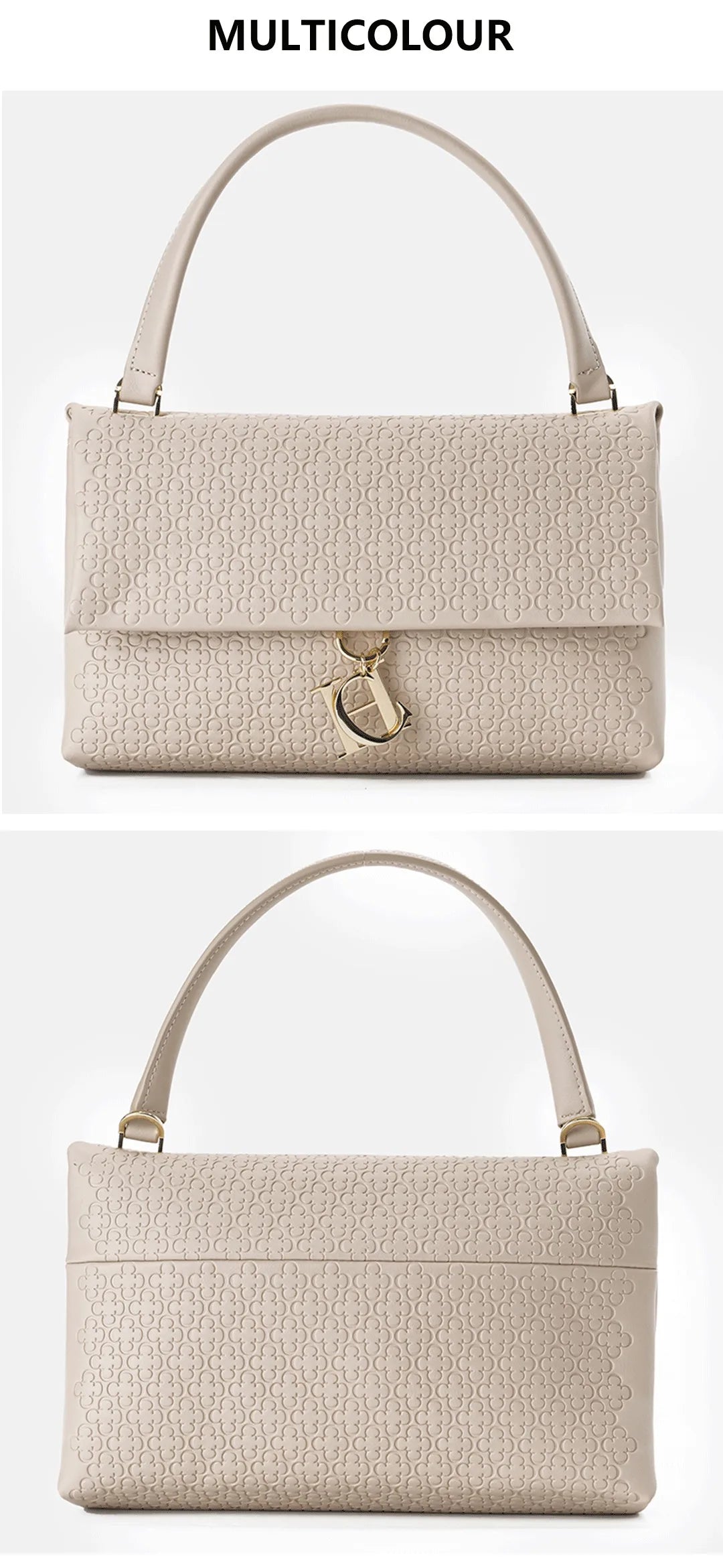 Elegant Women's Shoulder Bag with Detachable Chain