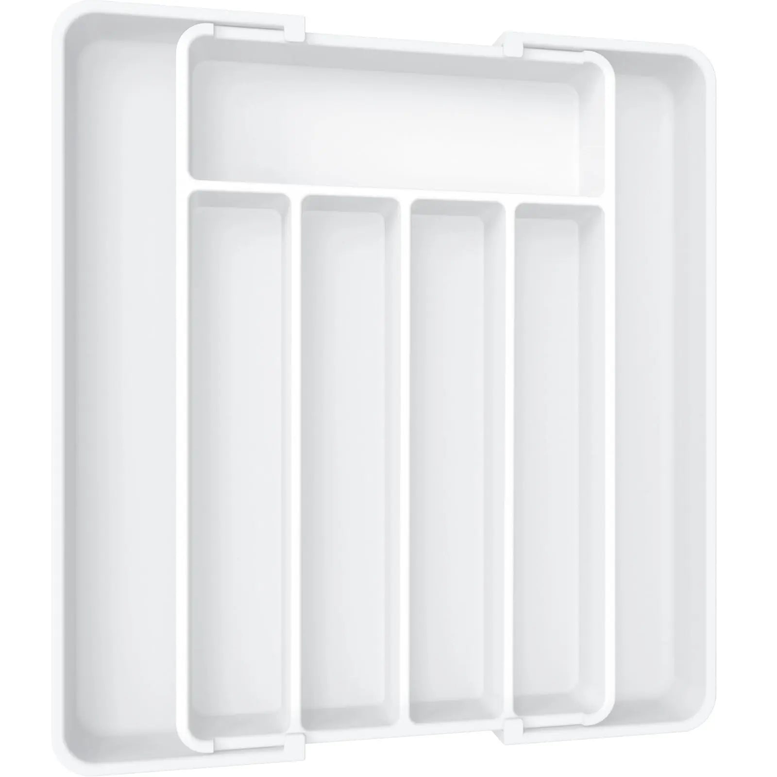 Premium Expandable Drawer Organizer - Adjustable Utensil Tray